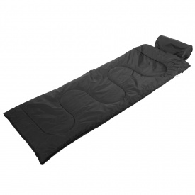 Спальный мешок одеяло с подголовником CHAMPION SY-4840 Черный