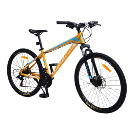 Велосипед взрослый "Active 1.0" LIKE2BIKE A212602 колёса 26" оранжевый рама алюминий 15"