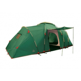 Четырехместная двухкомнатная палатка Tramp Brest 4 (V2) TRT-082 Green