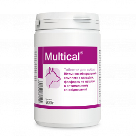 Комплексная витаминно-минеральная кормовая добавка для собак Dolfos MultiCal - 800г. (520 шт)125-800