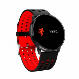 Смарт часы Smart Bracelet SB-M9 водонепроницаемые Black-Red