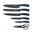 Набор ножей из 7 предметов Berlinger Haus Metallic Line Aquamarine Edition (BH-2581) Хмельницький