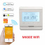 Wifi термостат для газового и электрического котла с LCD дисплеем Minco HeatMK60L Белый (100863) Київ