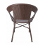 Набор садовой мебели Jumi SATURN стол и 2 стулья коричневый Херсон