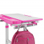 Детская парта со стульчиком FunDesk Bellissima 664х493х540-766 мм Pink Дзензелівка