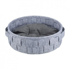 Лежак для собак Trixie Lennie d=45 серый