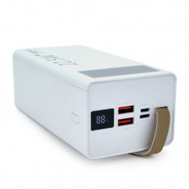 Повербанк Power bank YM-354 40000mAh, flashlight,Input:5V/2.1A(micro USB,Type-C),Output: 5V /2.1A(2хUSB), Fast Charger PD22.5W(QC3.0)/Type-C