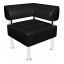 Куточок-диван для офісу Sentenzo Тонус з підлокітниками-спинкою кожзам модульний Тячів