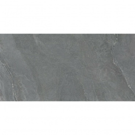 Плитка керамогранитная Nowa Gala Stonehenge темно-серый LAP 597x1197x10 мм