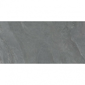 Плитка керамогранитная Nowa Gala Stonehenge темно-серый LAP 597x1197x10 мм