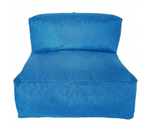 Бескаркасный модульный диван Блэк Прямой Tia-Sport (sm-0945-4) голубой