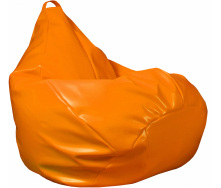 Крісло груша Tia-Sport Екошкіра 120х90 см оранжевий (sm-0069-9)