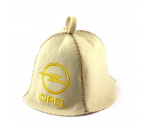 Банная шапка Luxyart Opel Белый (LA-321)