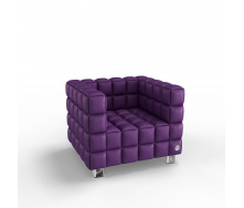Мягкое кресло KULIK SYSTEM NEXUS Антара 1 Фиолетовый (hub_GbgK74044)