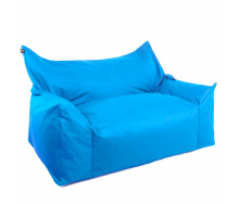 Бескаркасный диван Tia-Sport Летучая мышь 152x100x105 см голубой (sm-0696-11)