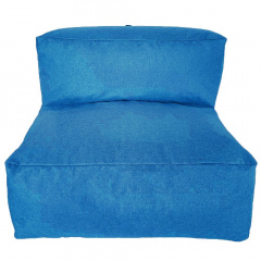 Бескаркасный модульный диван Блэк Прямой Tia-Sport (sm-0945-4) голубой Полтава