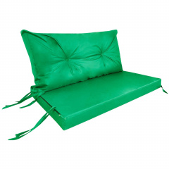 Комплект подушок Tia-Sport Сидушка та спинка Оксфорд Зелений (sm-0961) Луцьк