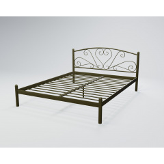 Ліжко двоспальне BNB KarissaDesign 140х200 оливковий Черкаси