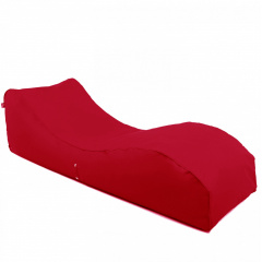 Безкаркасний лежак Tia-Sport Лаундж 185х60х55 см червоний (sm-0673-14) Костопіль