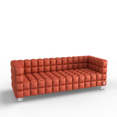 Тримісний диван KULIK SYSTEM NEXUS Антара 3 Морквяний (hub_TkYA57638) Хмельницький