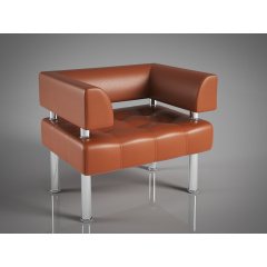 Кресло Тонус Sentenzo 800x600x700 Светло-коричневый Чернівці