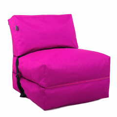 Бескаркасное кресло раскладушка Tia-Sport 180х70 см розовый (sm-0666-15) Славута