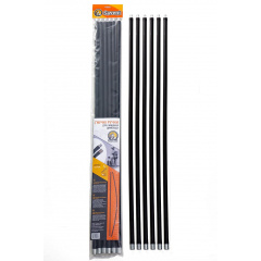 Комплект гнучких ручок Savent 1 м x 6 шт для чищення димоходу Ромни