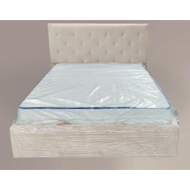 Ліжко двоспальне BNB Leandra Comfort 180 x 200 см Simple Айворі