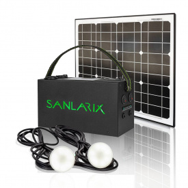 Сонячна станція Sanlarix MINI в комплекті з сонячною батареєю 50W