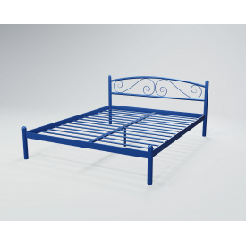 Кровать двухспальная BNB ViolaDesign 120х190 синий