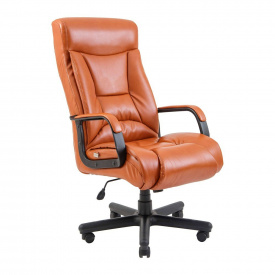 Офісне крісло керівника Richman Magister VIP Rich M1 Tilt Натуральна Шкіра Lux Італія Коричневий