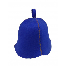 Банна шапка Luxyart штучний фетр Синій (LС-414)