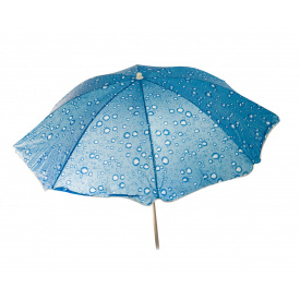 Зонт пляжный Капельки MiC синий (C36390)