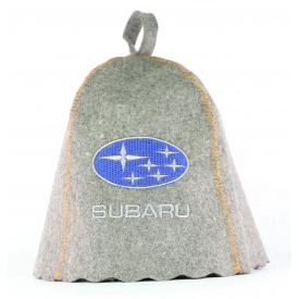Банная шапка Luxyart "Subaru" One size Серый (LA-991)