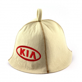 Банная шапка Luxyart Kia Белый (LA-319)