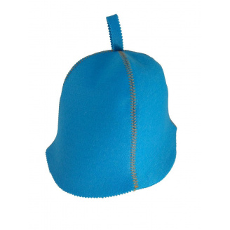 Банна шапка Luxyart штучний фетр Блакитний (LС-409)