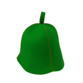 Банная шапка Luxyart искусственный фетр Зеленый (LС-419)