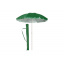 Пляжна парасолька з нахилом 200 см Umbrella Anti-UV ромашка зелена Кобижча