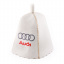 Банная шапка Luxyart Audi Белый (LA-181) Ужгород