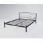 Ліжко двоспальне BNB KarissaDesign 140х200 графіт Гайсин