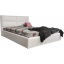 Кровать двуспальная BNB Santa Maria Premium 140 х 200 см Экокожа Белый Полтава