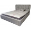 Ліжко двоспальне BNB Galant Premium 160 х 200 см Simple Сірий Ромни