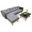 Комплект мебели для сада di Volio Imola Темно-серый Херсон