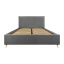 Ліжко Richman Andrea VIP Wood На ніжках 120 x 190 см Simple Сірий Чернівці