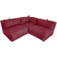 Комплект бескаркасной мебели Блэк Tia-Sport (sm-0692-2) бордовый Кременчуг