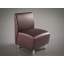Кресло Актив Sentenzo 600x700x900 Темно-вишневый Шостка