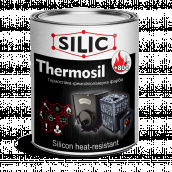 Термостойкая кремнийорганическая эмаль Thermosil 800 1 кг Серебро (TS800s)