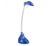 Настольная лампа в современном стиле офисная Brille SL-05 Синий