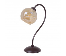 Настольная лампа в современном стиле Brille 60W BL-587 Черный
