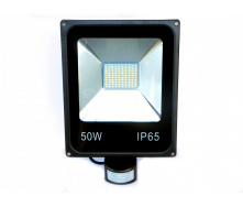 Прожектор с датчиком движения Brille LED IP65 50W HL-13 Черный L123-020